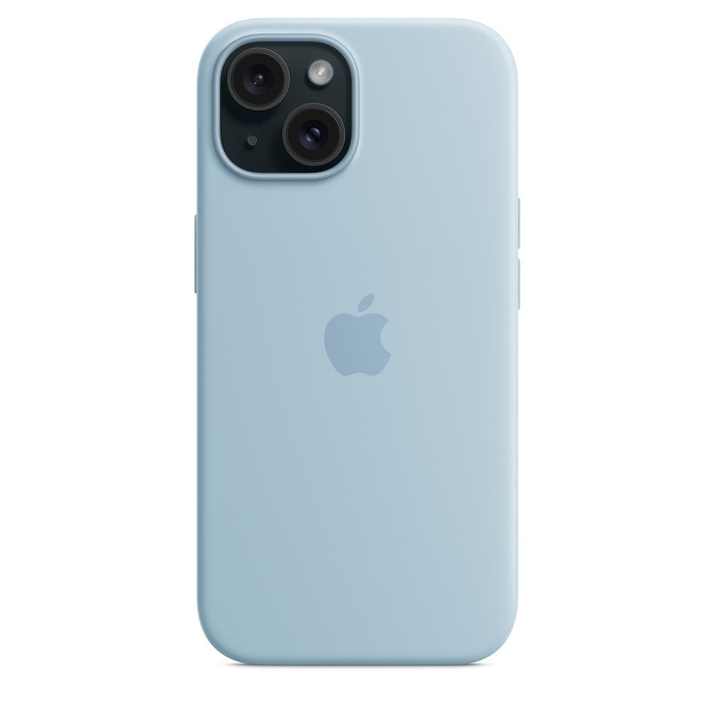 iPhone 15 Silicone Azul-claro