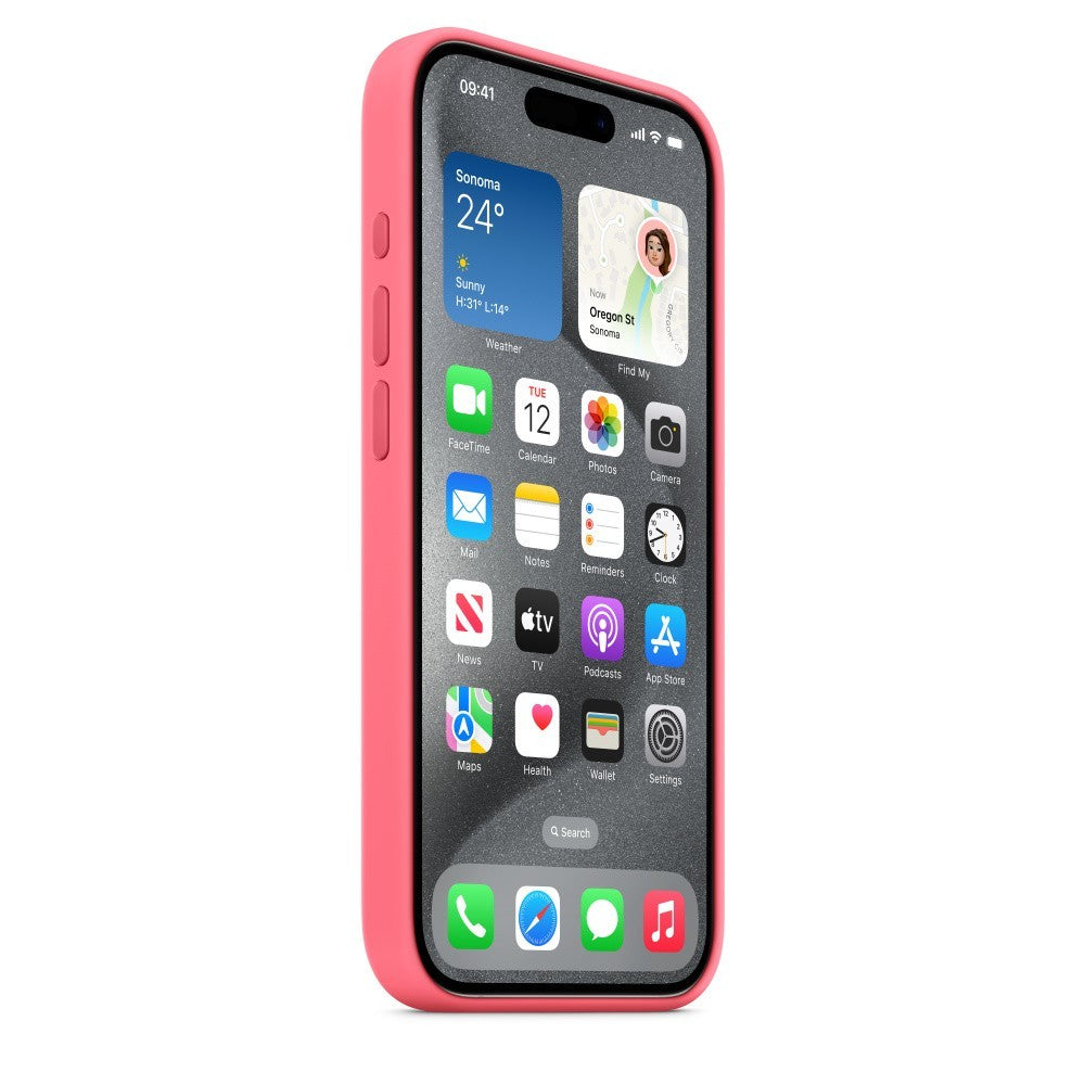 iPhone 15 Pro Silicone Rosa
