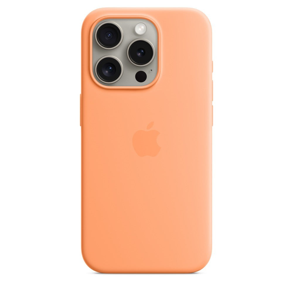 iPhone 15 Pro Silicone Sorvete de Laranja