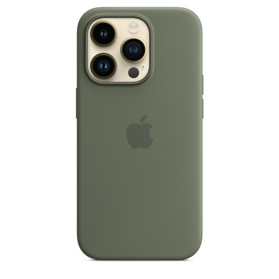Capa Silicone Magsafe iPhone 14 Pro - Azeitona