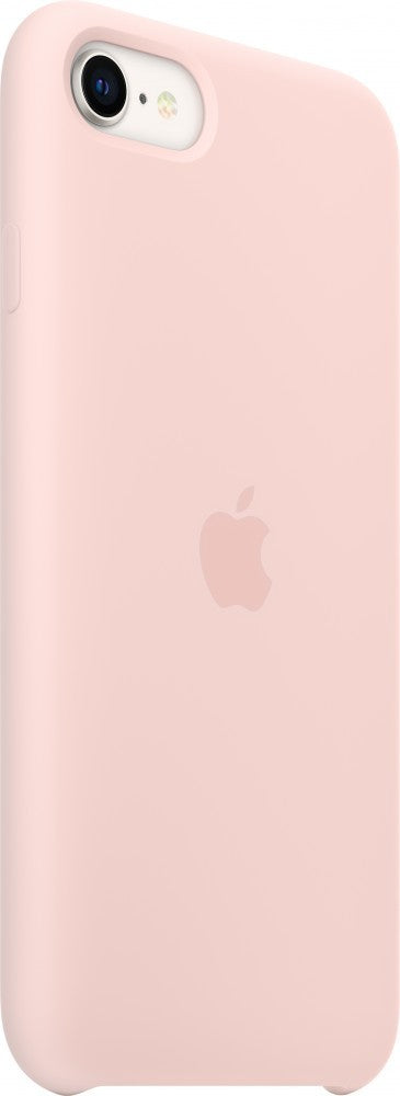 Capa Silicone iPhone SE (Rosa giz)