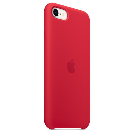 Capa Silicone iPhone SE (PRODUCT)RED